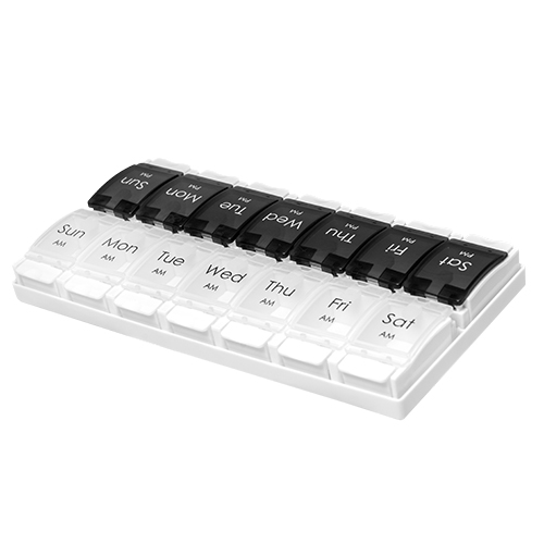 Push Button AM/PM 7 Days Pill Dispenser